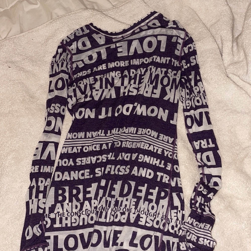 Lulu lemon thin long sleeve top